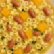 Minestra di zucca e legumi