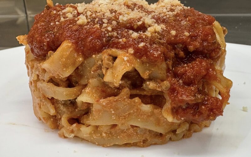 Tripoline con ricotta.