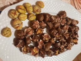 castagne perfette in friggitrice ad aria