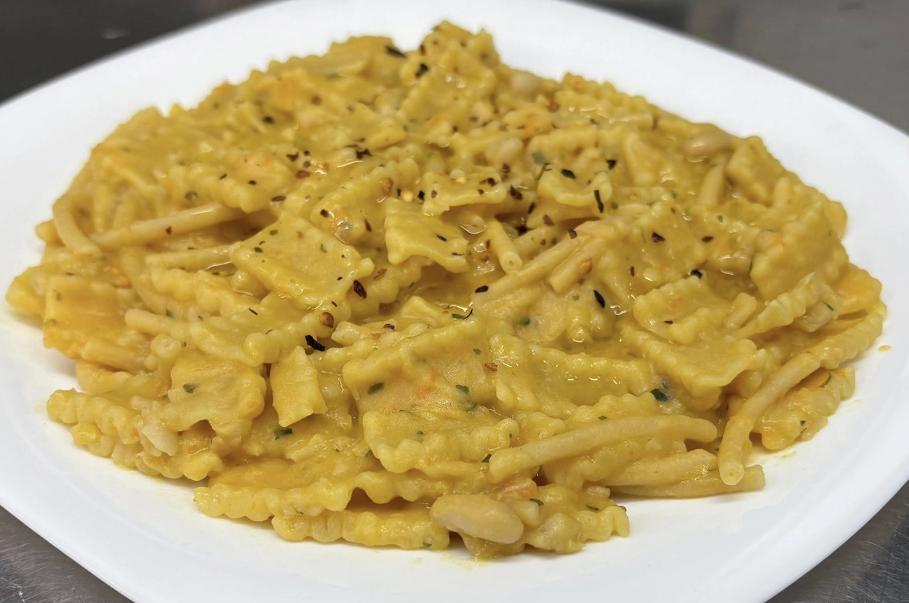 pasta fagioli e zucca