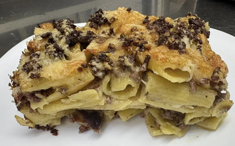 rigatoni gratinés