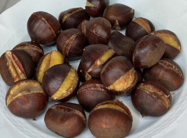 trucco per sbucciare le castagne