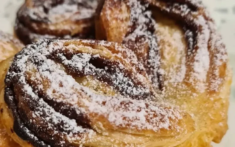 pasta sfoglia e nutella