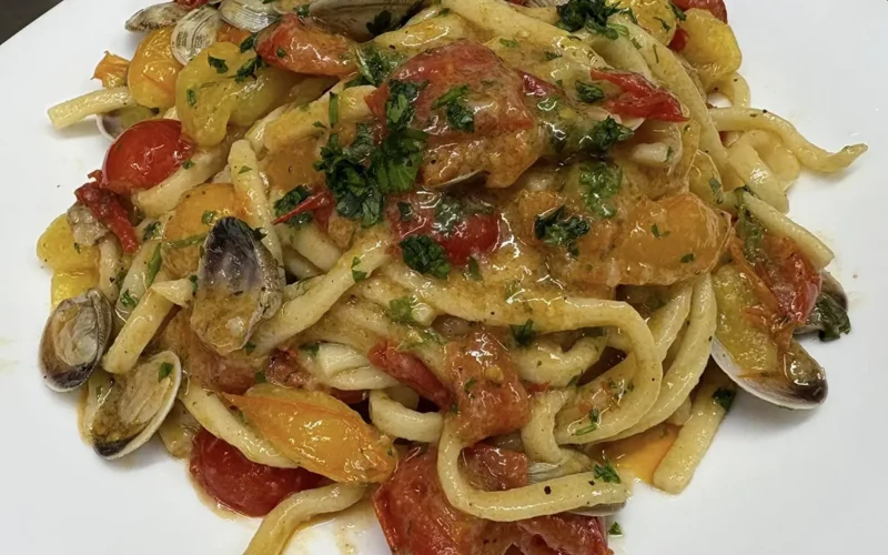 Scialatielli e lupini di mare