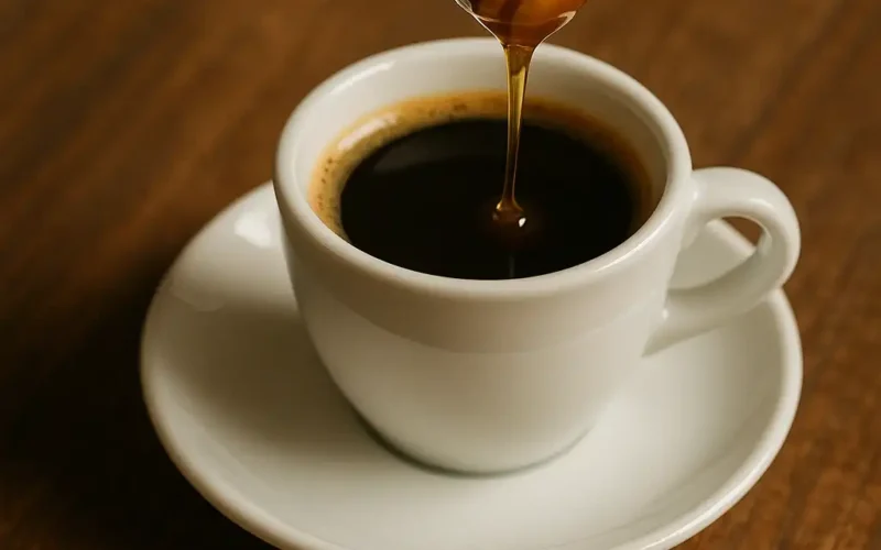 caffè addolcito senza zucchero