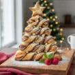 Albero di Natale di Pasta Sfoglia alla Nutella