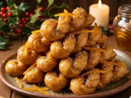 Scauratielli Cilentani: La ricetta originale delle zeppole di Natale al miele e anice