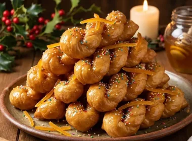 Scauratielli Cilentani: La ricetta originale delle zeppole di Natale al miele e anice