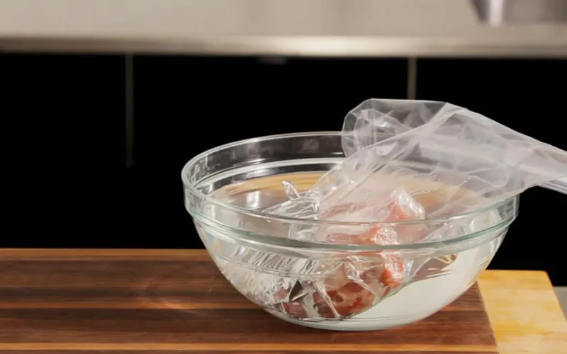 come scongelare la carne