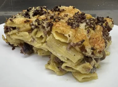pasta al forno bianca