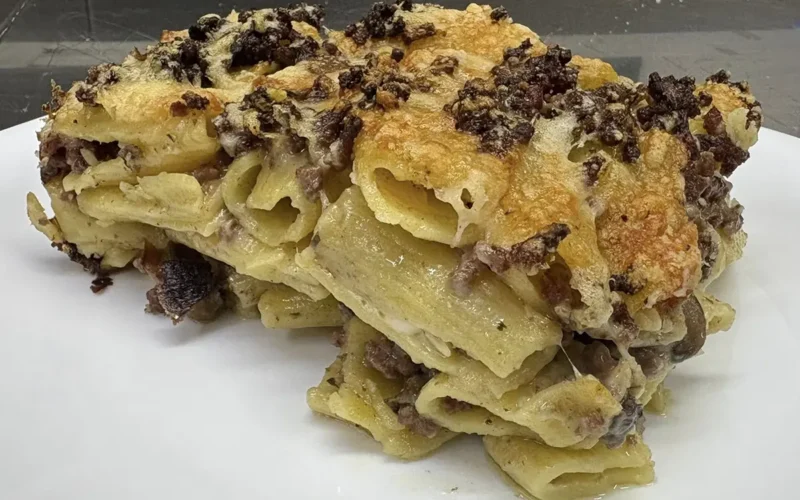 pasta al forno bianca