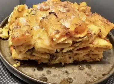 pasta al forno di riciclo