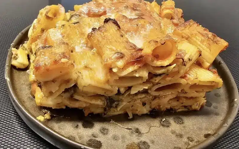 pasta al forno di riciclo