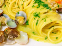 spaghetti vongole e limone