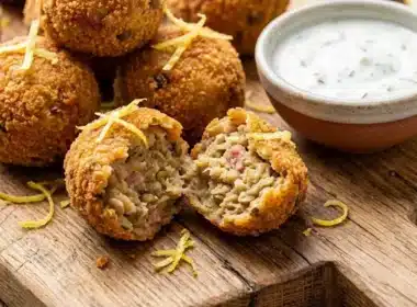 polpette lenticchie e cotechino