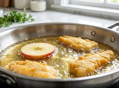 puzza di fritto mela