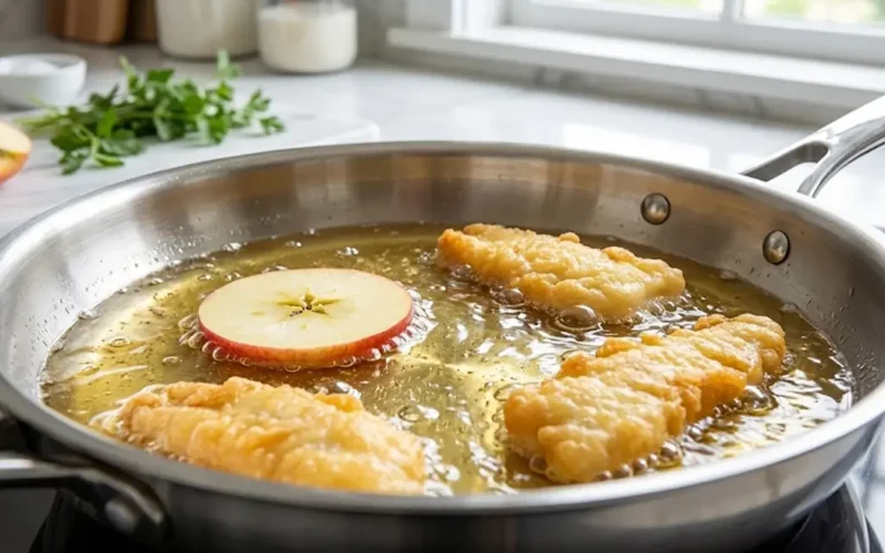 puzza di fritto mela