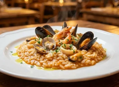 risotto alla pescatora