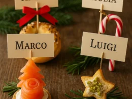 segnaposto da mangiare