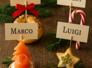 segnaposto da mangiare