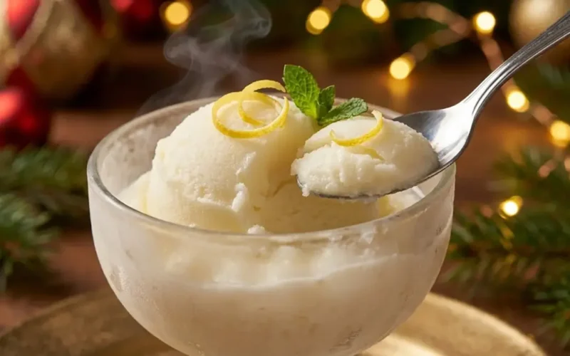 sorbetto al limone