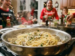 spaghetti alle vongole per 20 persone