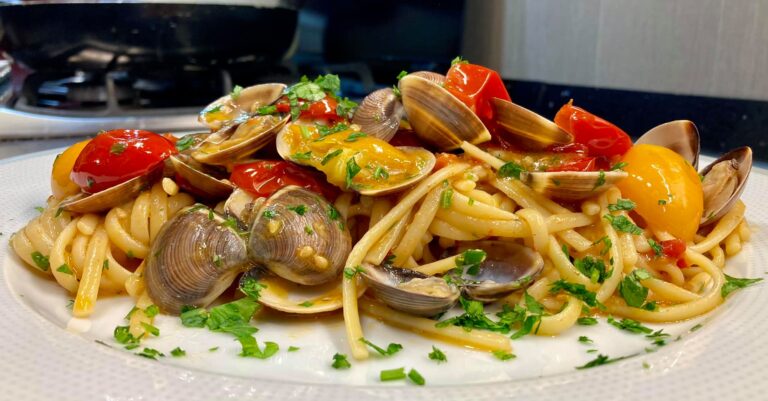 spaghetti vongole di sophia loren