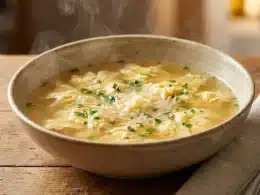 stracciatella in brodo