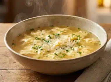 stracciatella in brodo