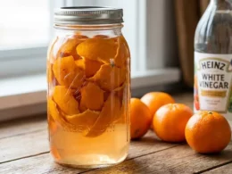 bucce di mandarino nell'aceto