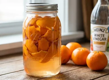 bucce di mandarino nell'aceto