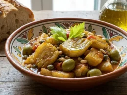 caponata di finocchi