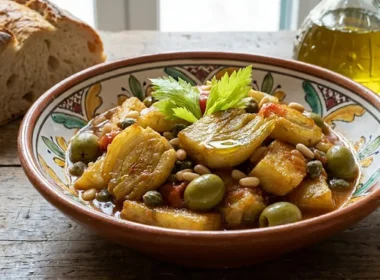 caponata di finocchi
