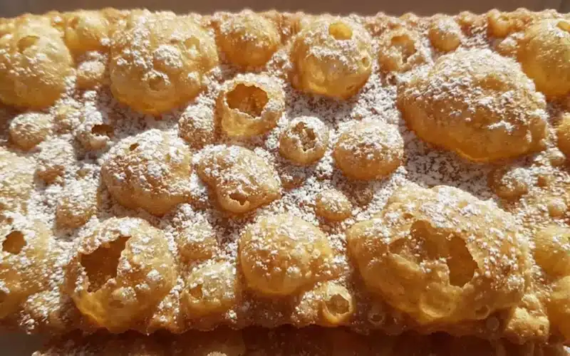 chiacchiere con le bolle