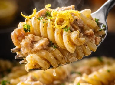 pasta al tonno cremosa