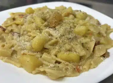 pasta e patate cacio e pepe