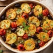 patate gratinate alla mediterranea