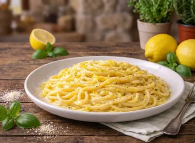 spaghetti al limone