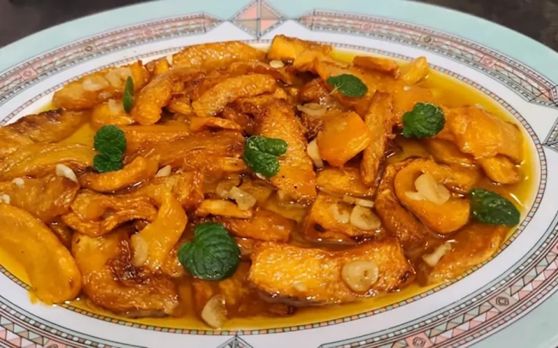 zucca in agrodolce alla siciliana