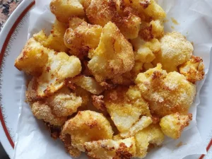 cavolfiore gratinato e sabbioso