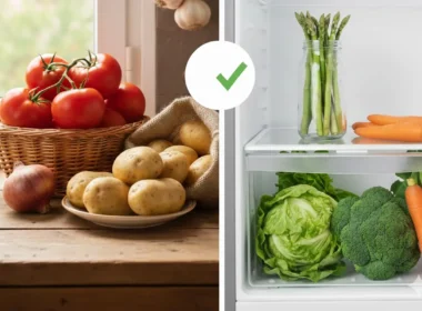 dove conservare le verdure