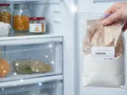 farina in freezer