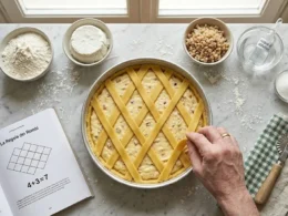 pastiera in preparazione