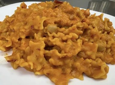 Pasta e ceci con la 'nduja