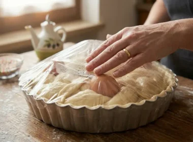 il trucco della pellicola per un casatiello