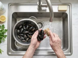 come pulire le cozze in sicurezza