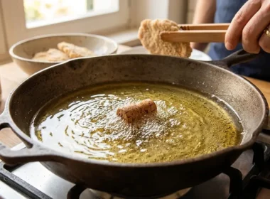 temperatura olio frittura trucco sughero