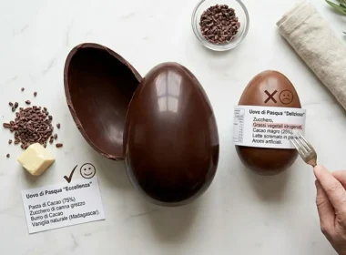 uova di pasqua etichetta