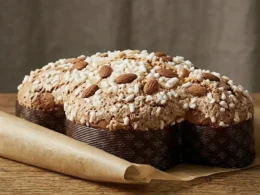 colomba conservata in carta forno