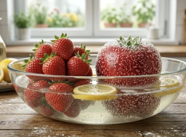 come lavara la frutta